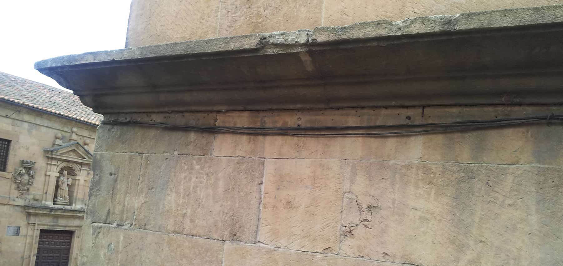 Detalles del Palacio de Monterrey en Salamanca