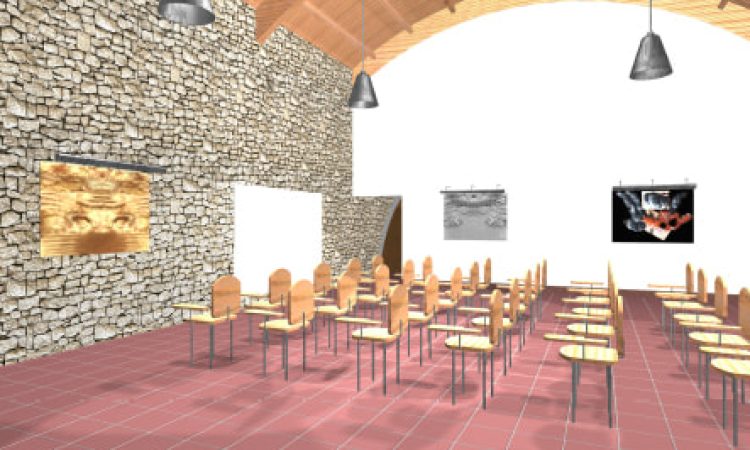 Aula arqueológica en La Alberca