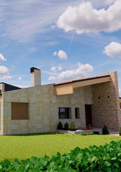 Casa rural y modernista