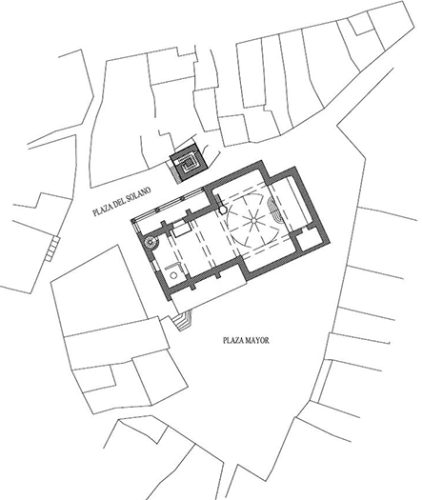 Reparación torre-campanario, Iglesia de Mogarraz